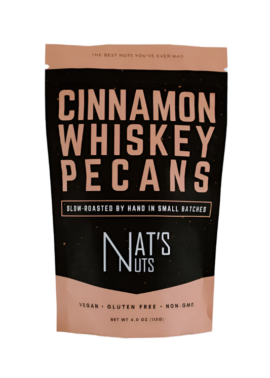 Cinnamon Whiskey Pecans
