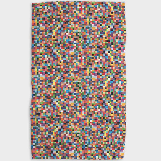 Geometry Tea Towel- Confetti