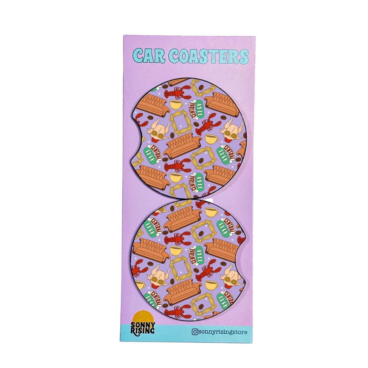 Car Coasters- Friends Pattern