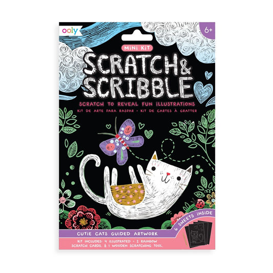 Mini Scratch and Scribble- Cutie Cats