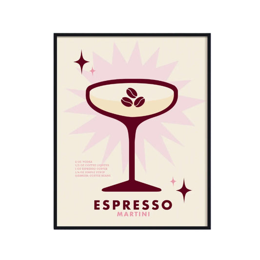 Espresso Martini Print  11x14