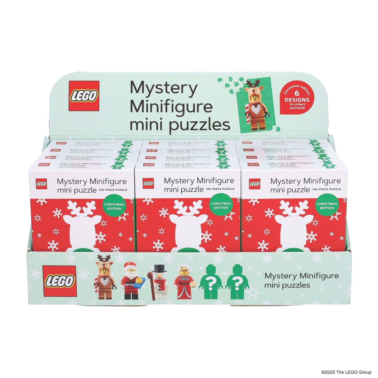 LEGO Mystery Minifigure Mini Puzzle Christmas Edition