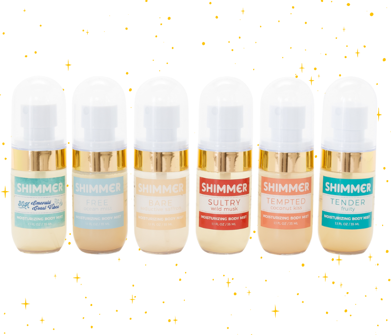 Emerald Coast Vibes Shimmer Body Mist