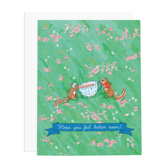 Feel Better Chipmunks Card