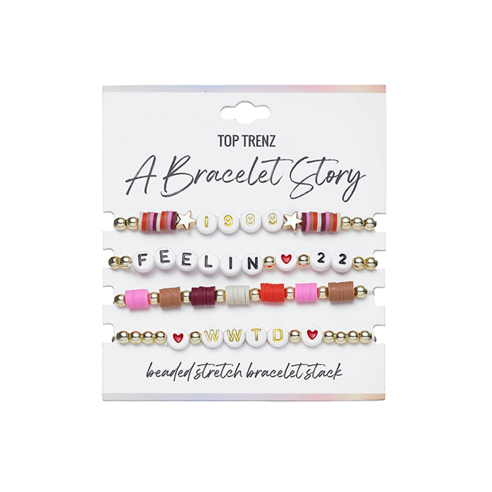 A Bracelet Story - Eras Edition Beaded Stretch Bracelets Set