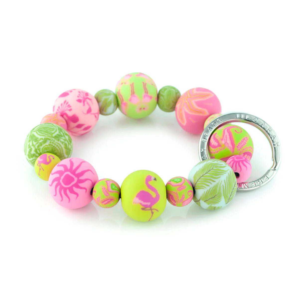 Jilzarah Beaded Keychain Bracelet