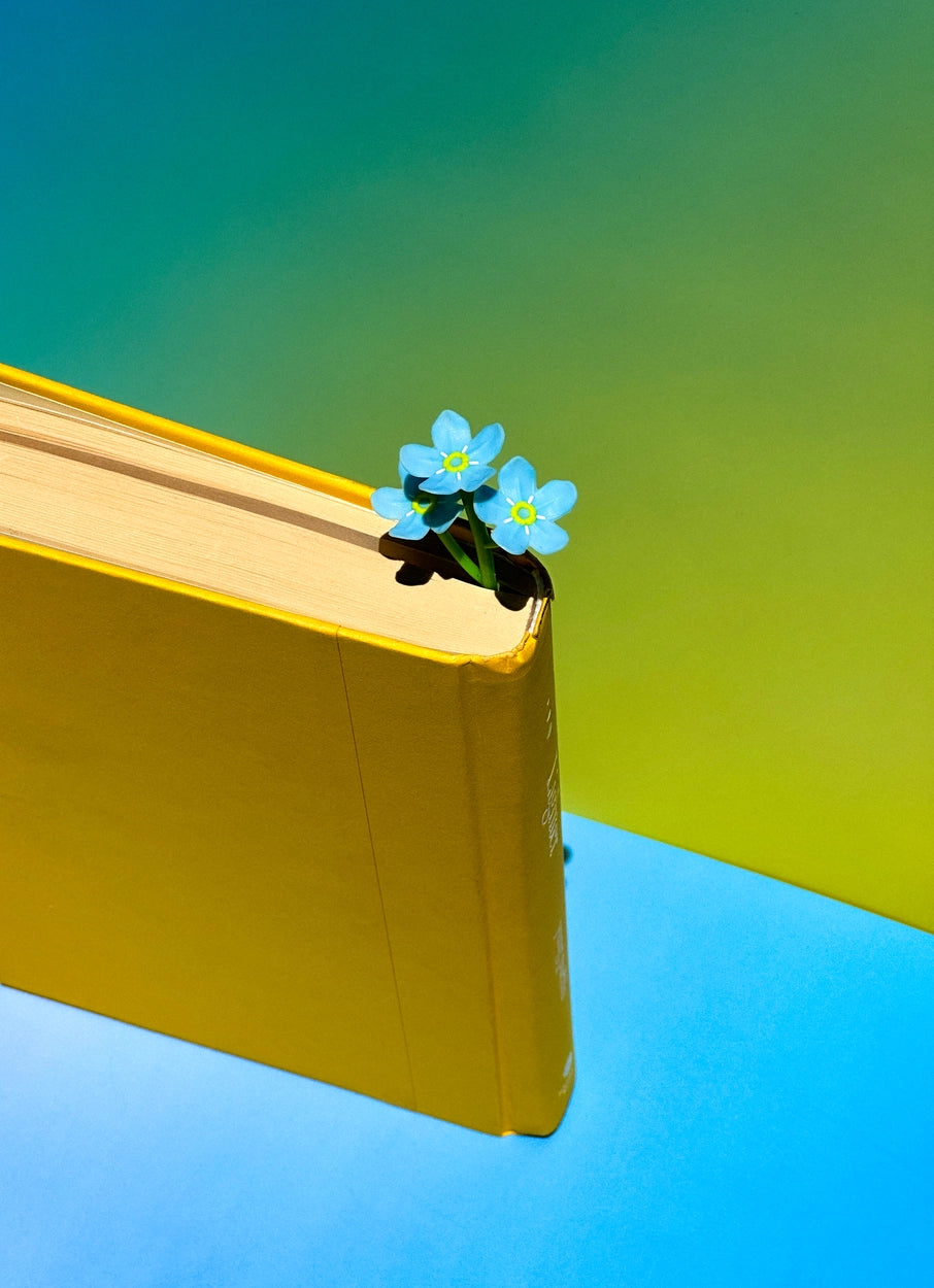 Forget Me Not Flower Bookmarks