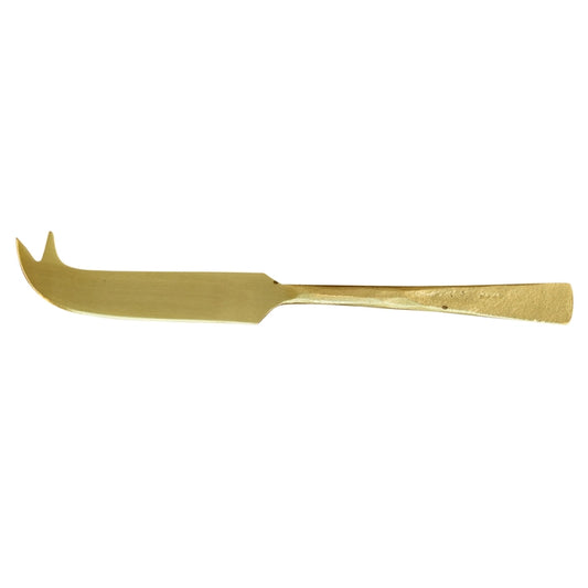 Fork Tip Cheese Knife,Brass