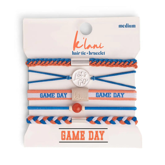 K'Lani Hair Tie Bracelet- Game Day