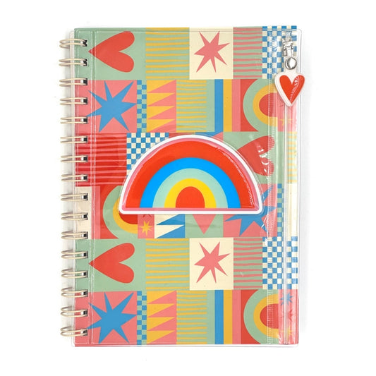 Keep It Together Pencil Pouch Journal - Geo Love