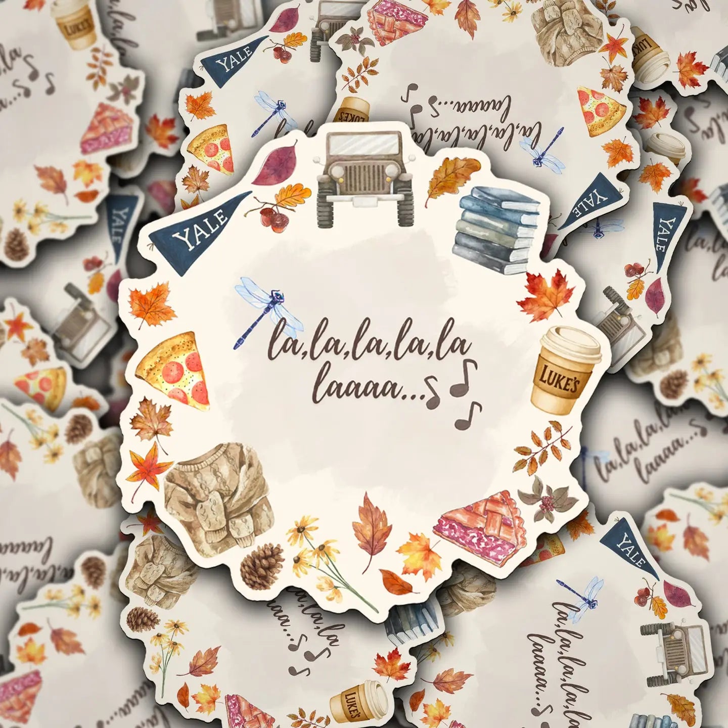 La, La, La, La, La, Laaaa... Sticker