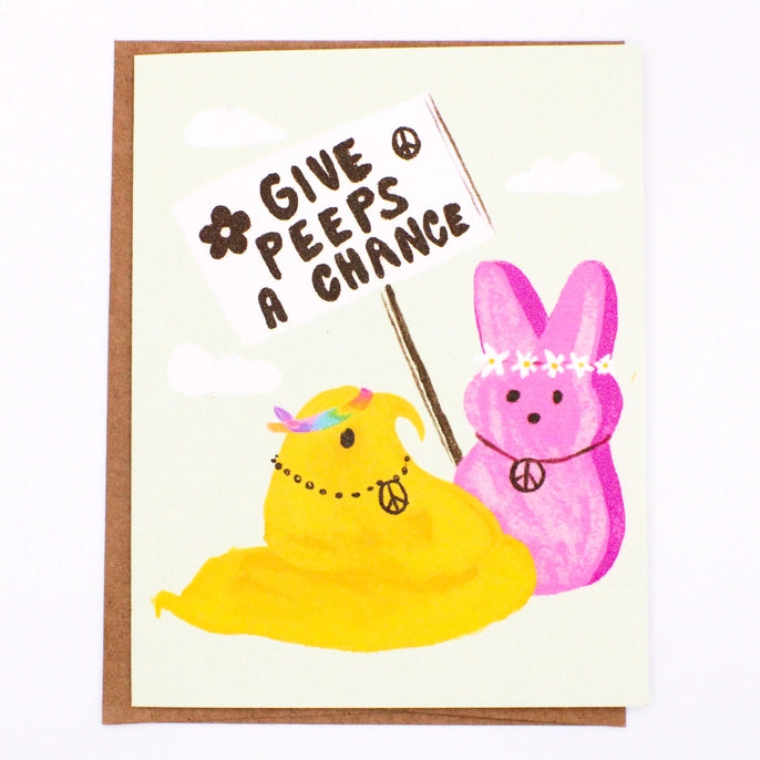 Give Peeps A Chance Card