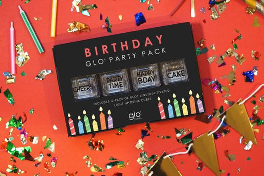 Glo Cubes Birthday 12 Pack