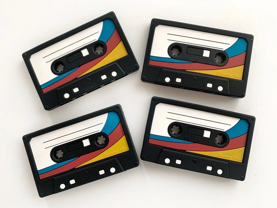 Retro Cassette Tape Teether - Limited Edition