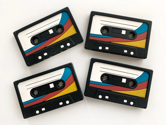 Retro Cassette Tape Teether - Limited Edition