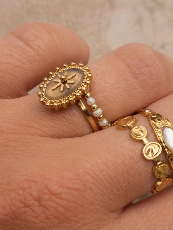 Star Gypsy Adjustable Ring