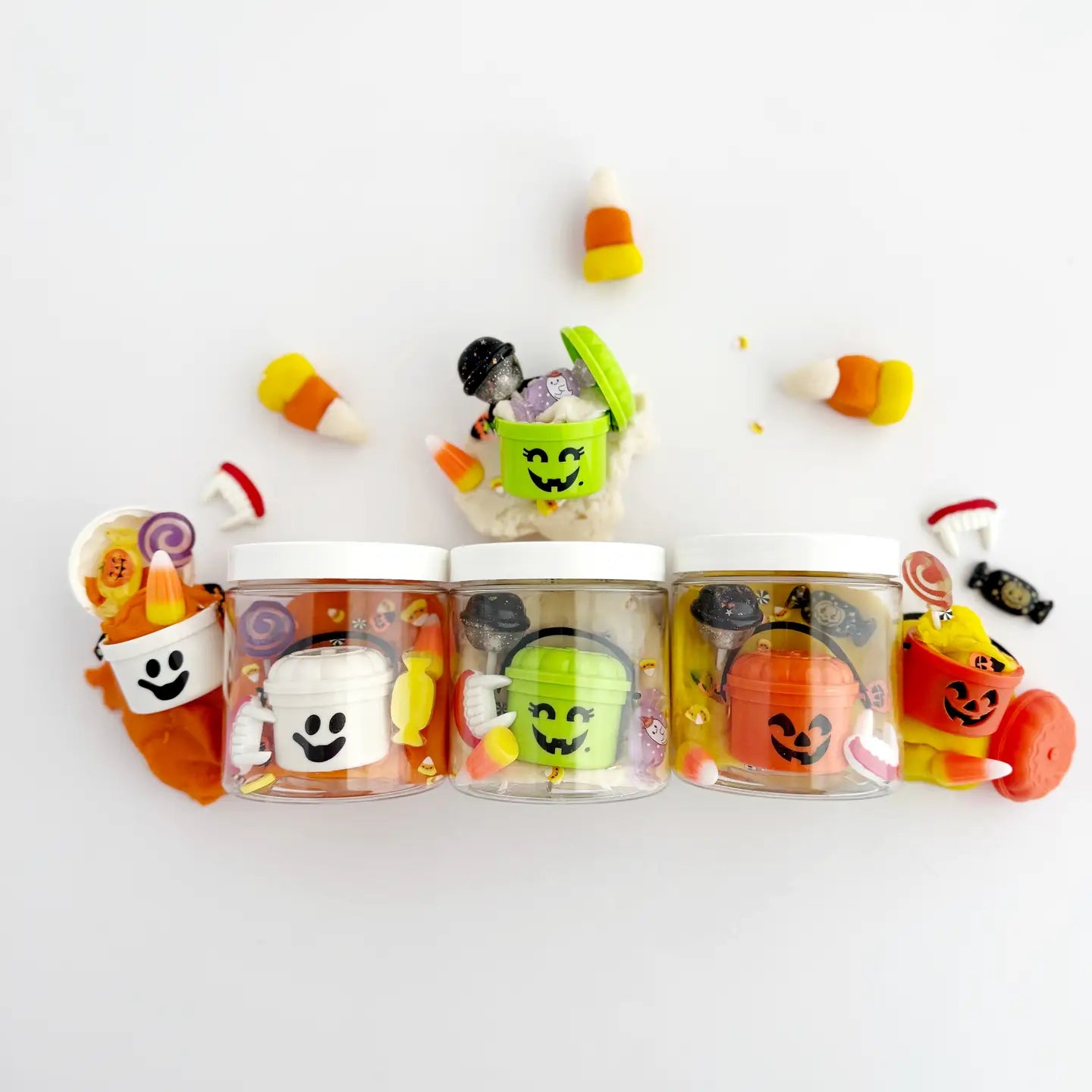 Trick Or Treat Mini Dough To Go- Pumpkin