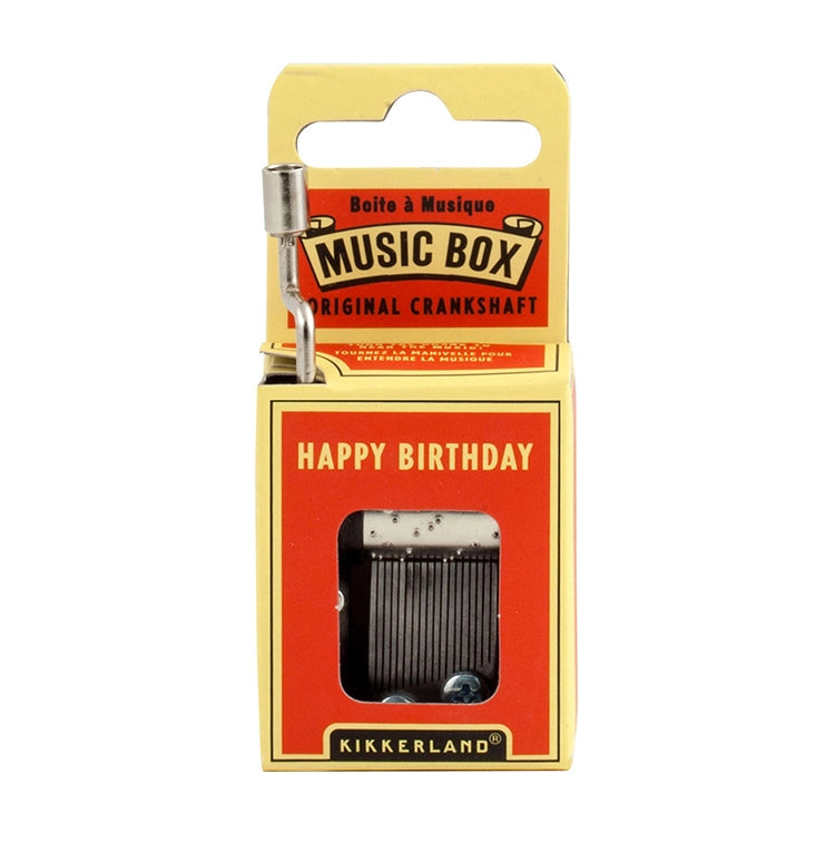 Crank Music Box- Happy Birthday