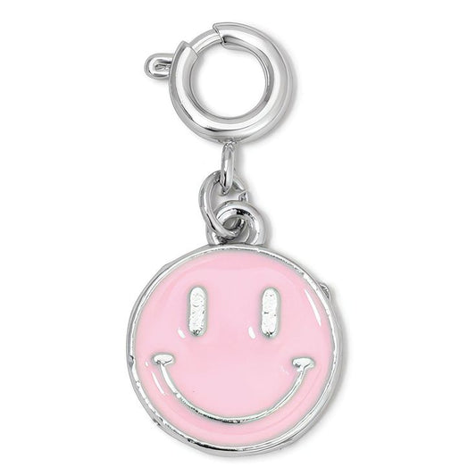 Charm- Pink Happy Face