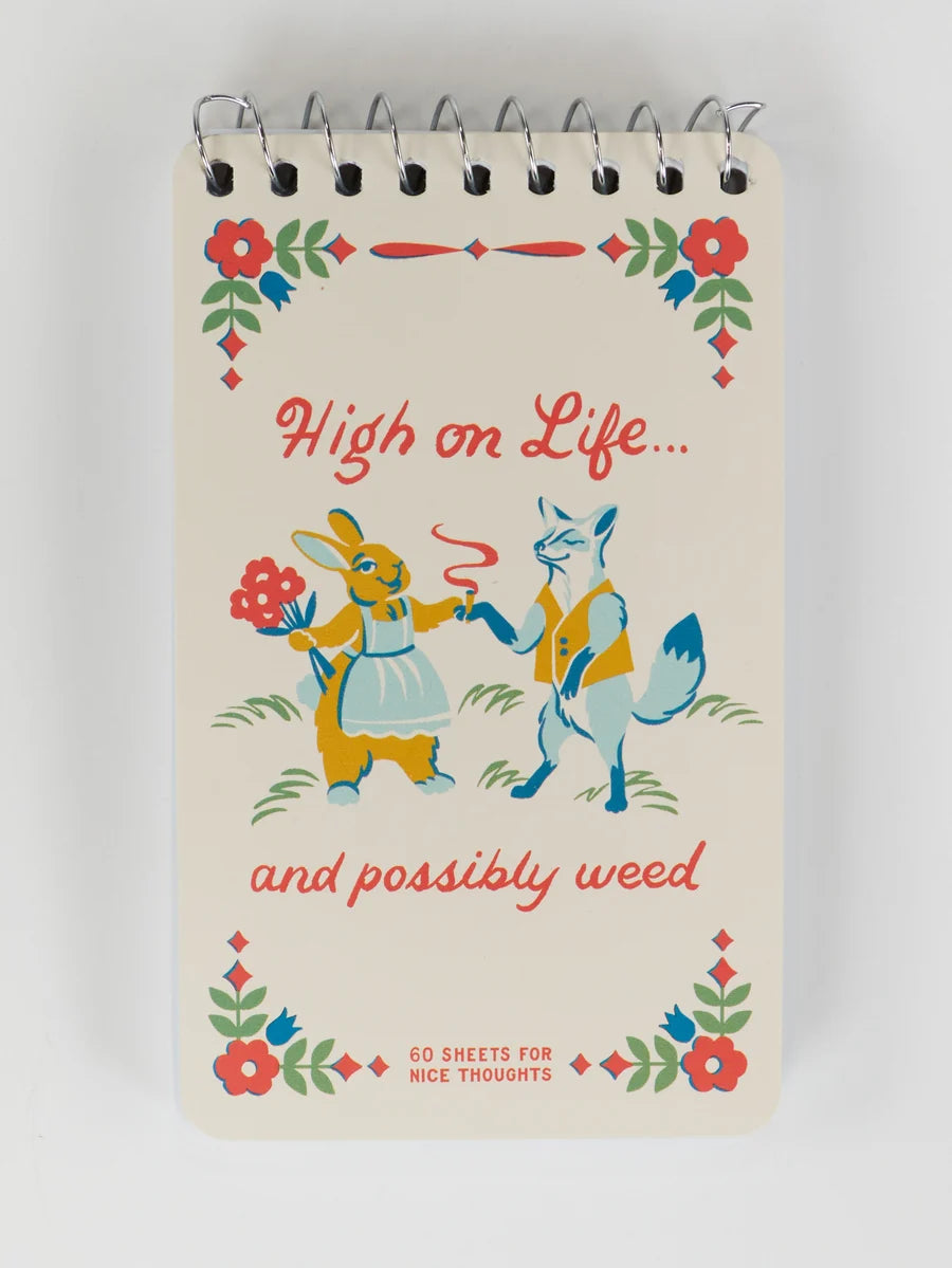 Spiral Notebook- High on Life