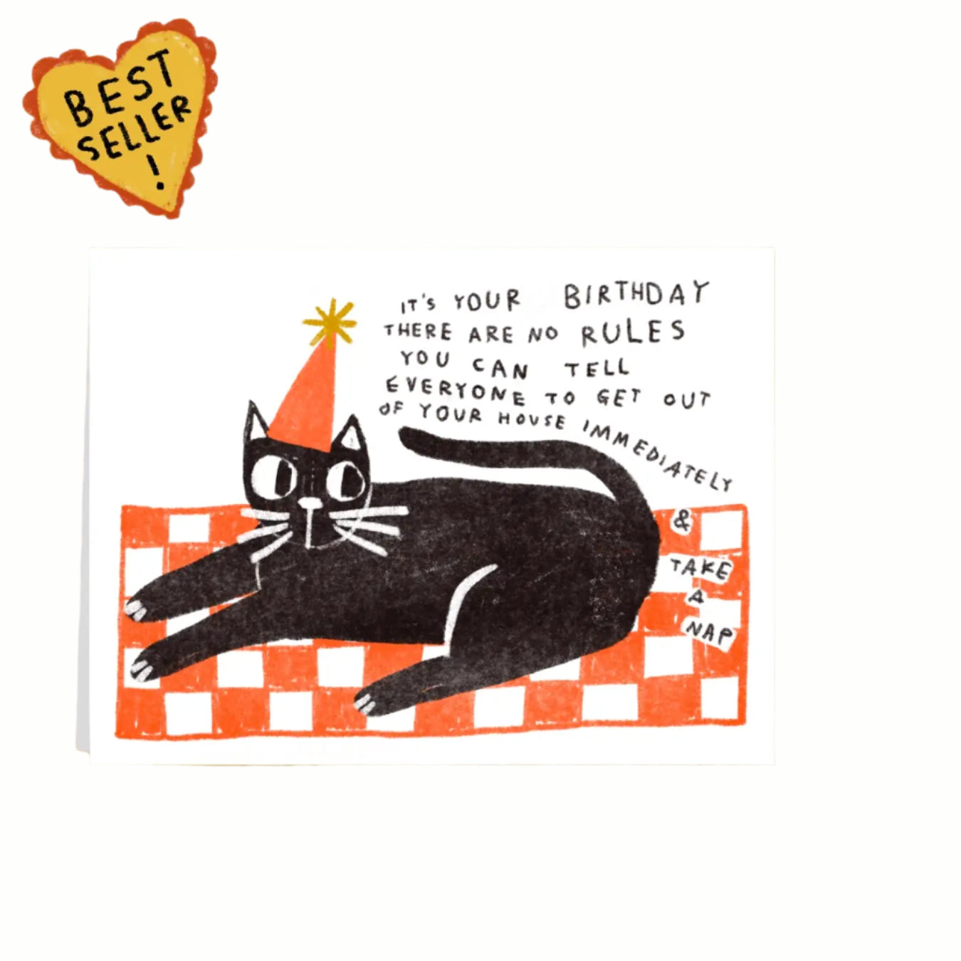 There Are No Rules Birthday Greeting Card