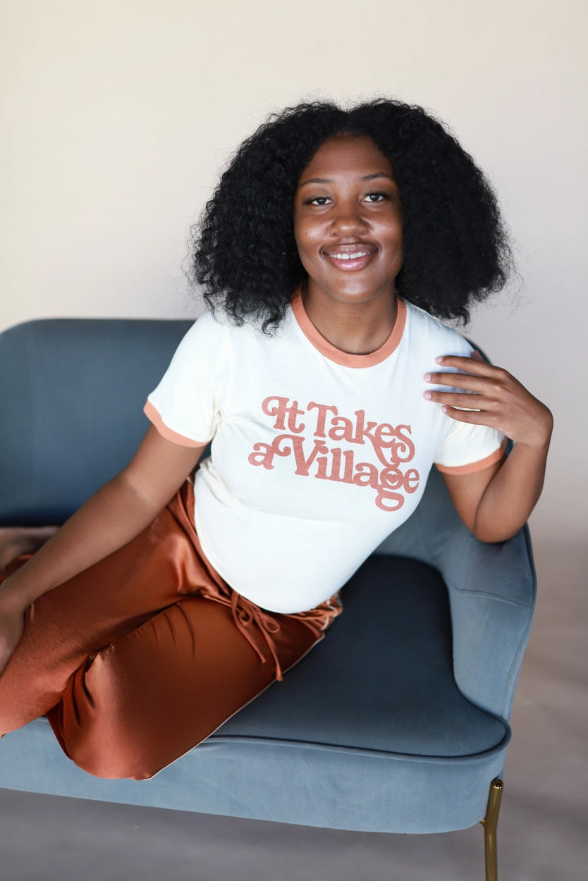 It Takes a Village Organic Cotton Tee