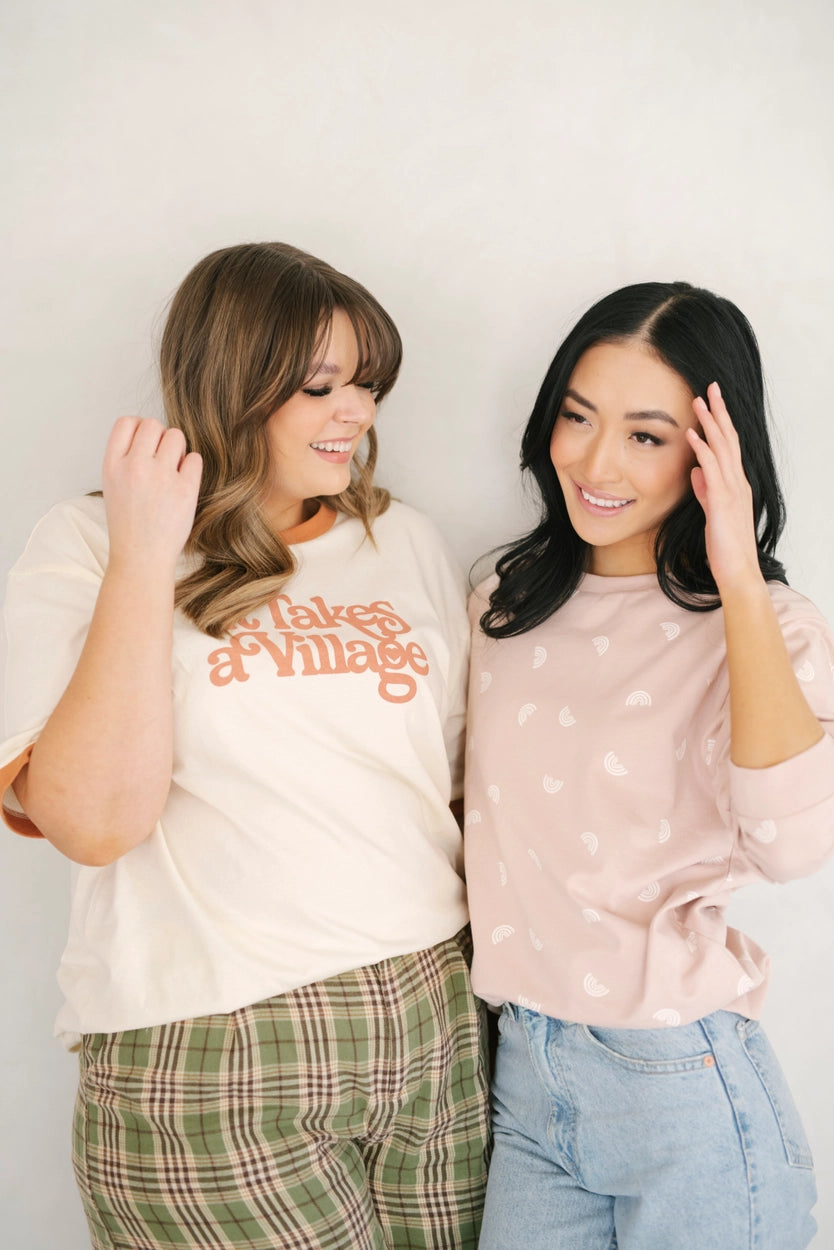 It Takes a Village Organic Cotton Tee