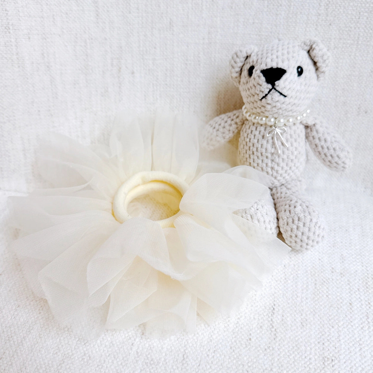 Tutu Scrunchie Bear Bag Charm