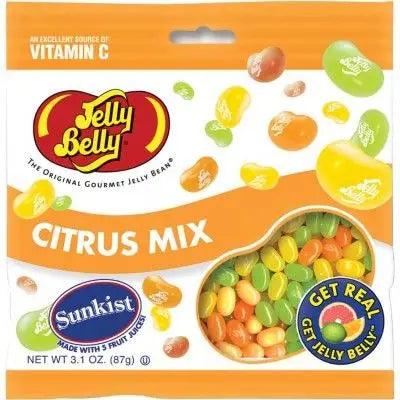 Jelly Belly 3.5 oz bag-Citrus Mix