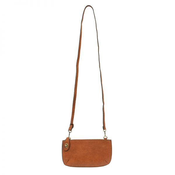 Joy Susan Crossbody Wristlet Clutch-Maple