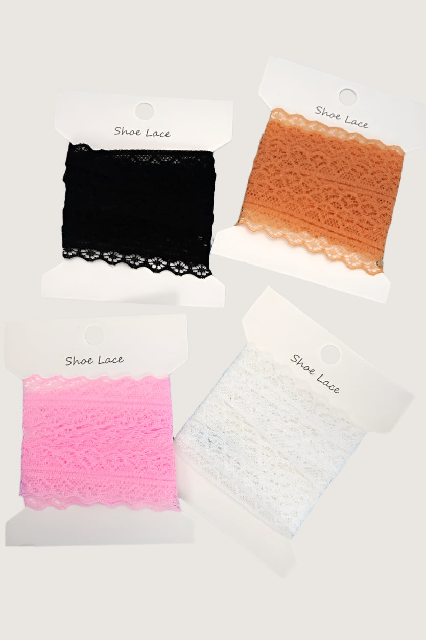 Chantilly Lace Ribbon Shoe Laces