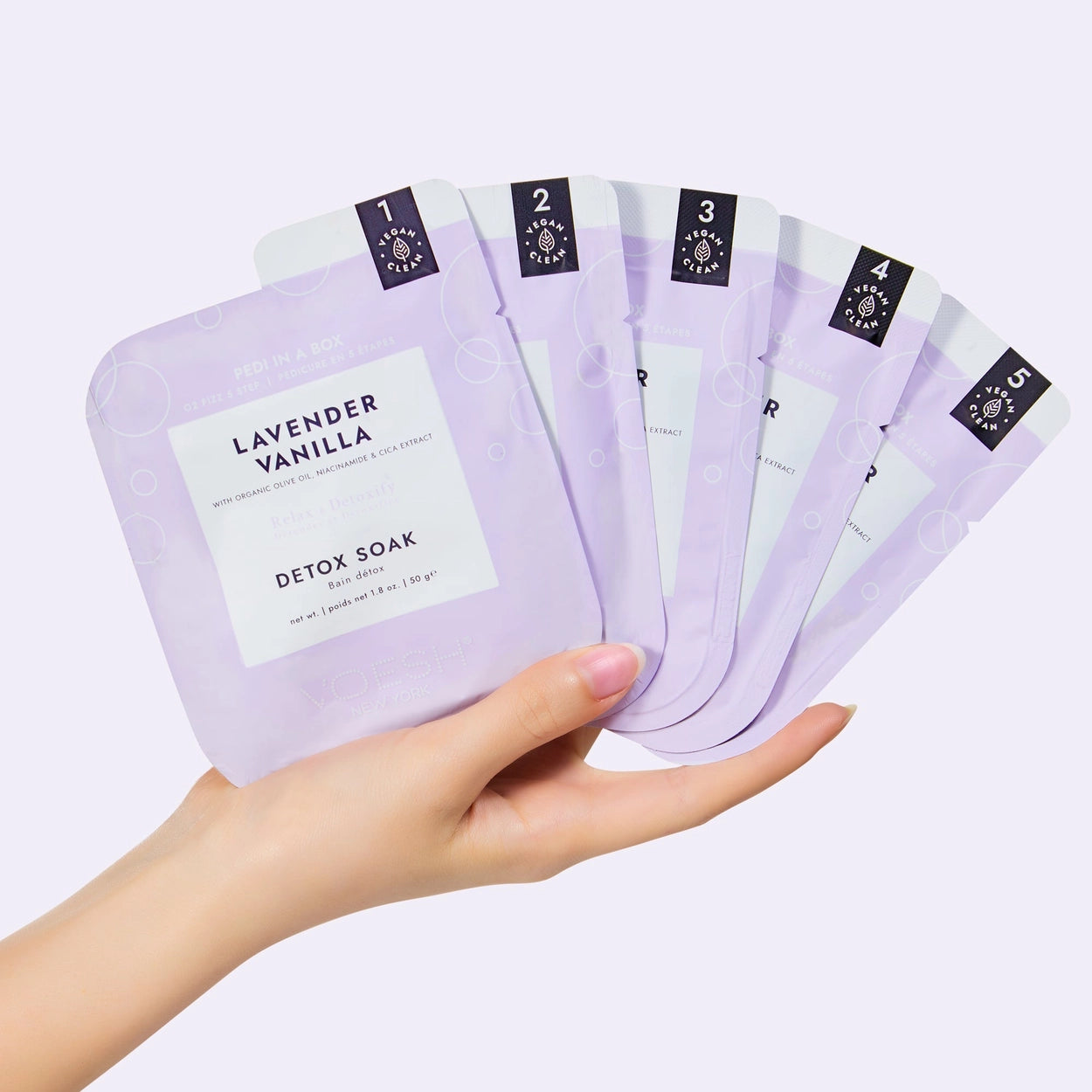 Pedi in a Box- Lavender Vanilla 02 Fizz 5 Step