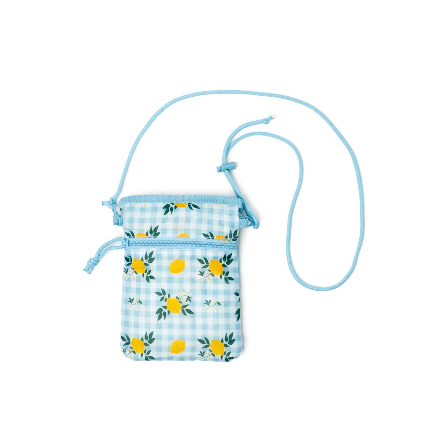 Off The Market Expandable Shopping Crossbody- Lemon