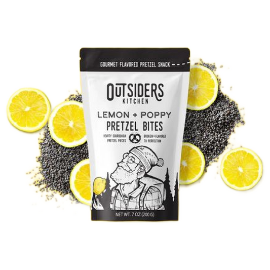 Pretzel Bites- Lemon and Poppy