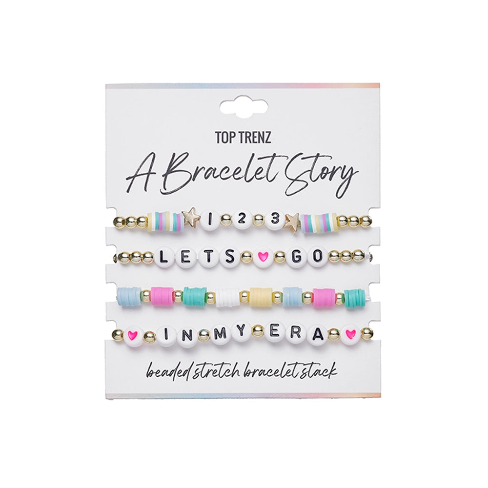 A Bracelet Story - Eras Edition Beaded Stretch Bracelets Set