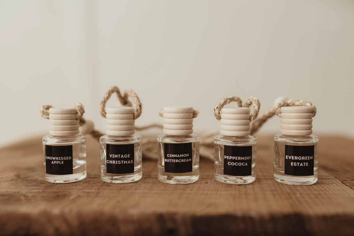 LH Candle Co- Holiday Car Jar Diffuser