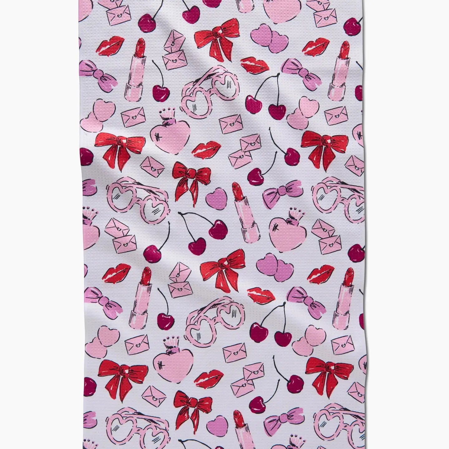 Geometry Tea Towel-Lip Smacking Good