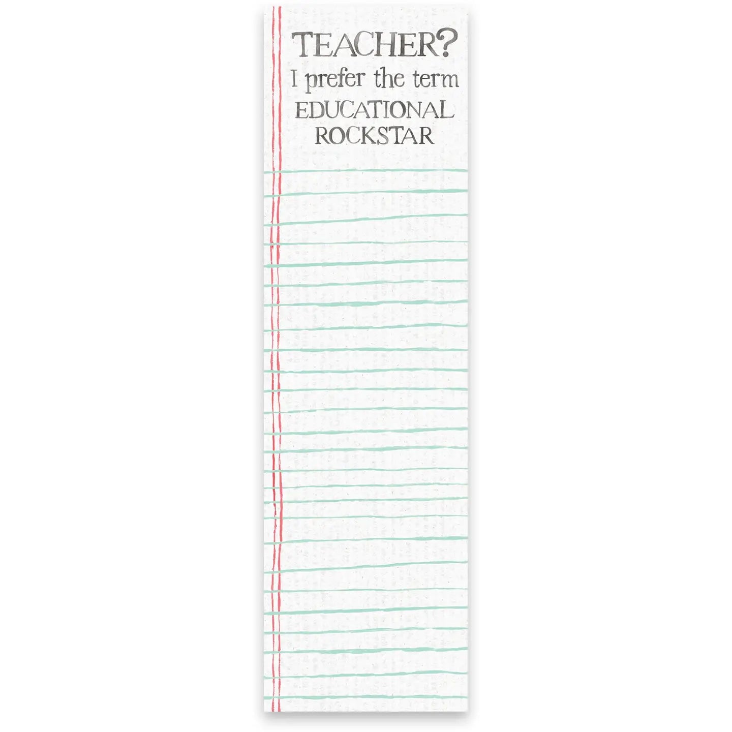 List Pad-Teacher Rockstar