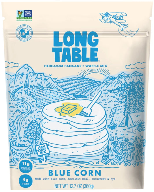 Long Table Blue Corn Popcorn Mix