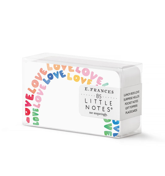 Love Rainbow Little Notes by E. Frances