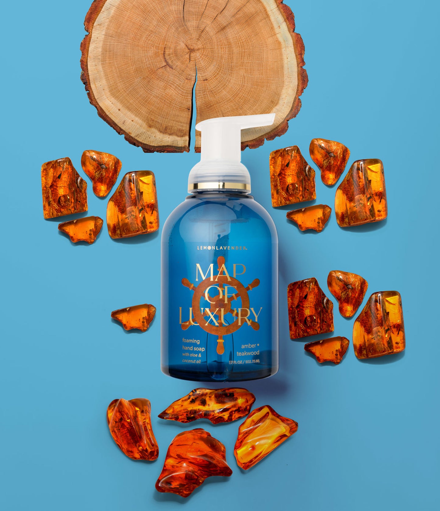 Map Of Luxury Foaming Hand Soap