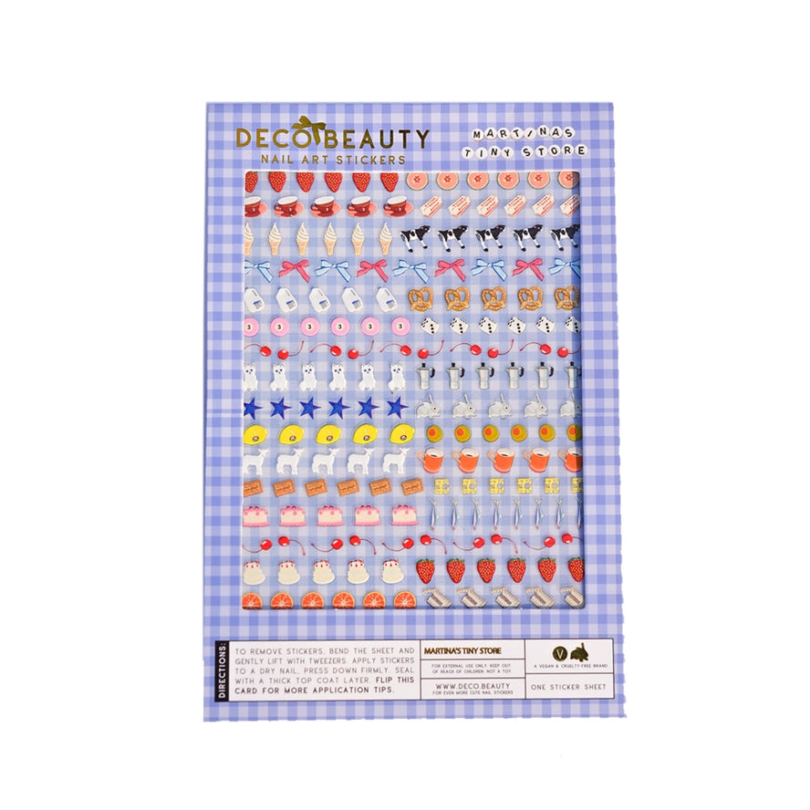 Nail Art Stickers-Martina's Tiny Store X Deco Beauty Nail Art Stickers