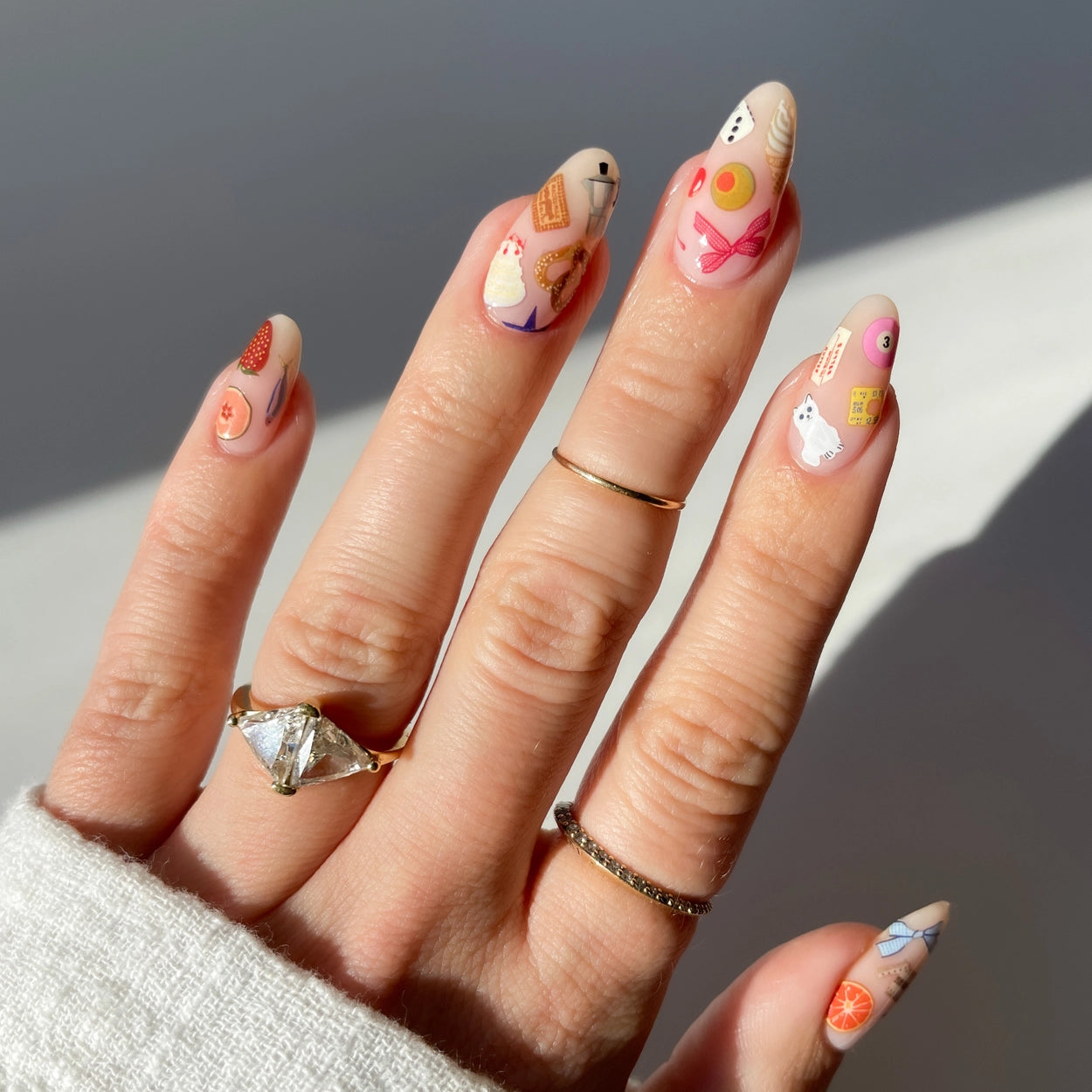 Nail Art Stickers-Martina's Tiny Store X Deco Beauty Nail Art Stickers