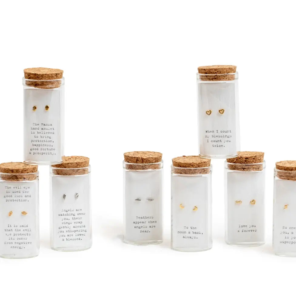 Message in A Bottle Earring