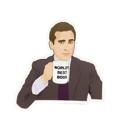 Michael Scott Vinyl Sticker