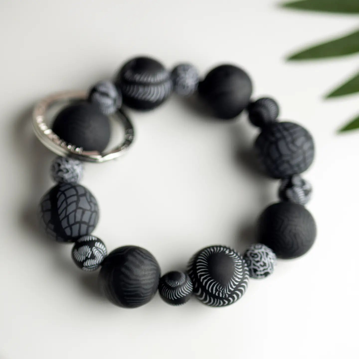 Jilzarah Beaded Keychain Bracelet