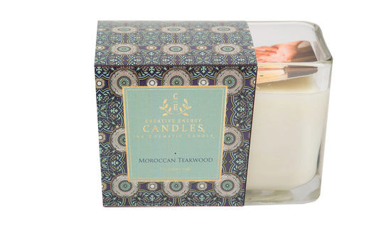 Lotion Candle- Moroccan Teakwood