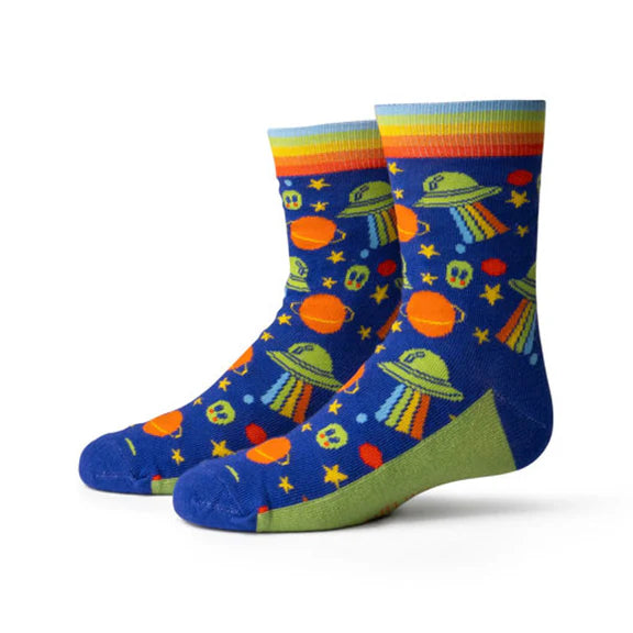 Kids' Socks-Out of this World (Big Feet 7-10)