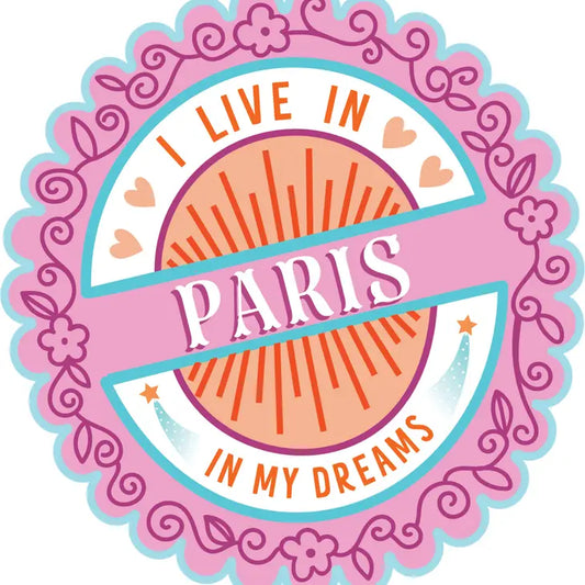Paris In My Dreams Sticker