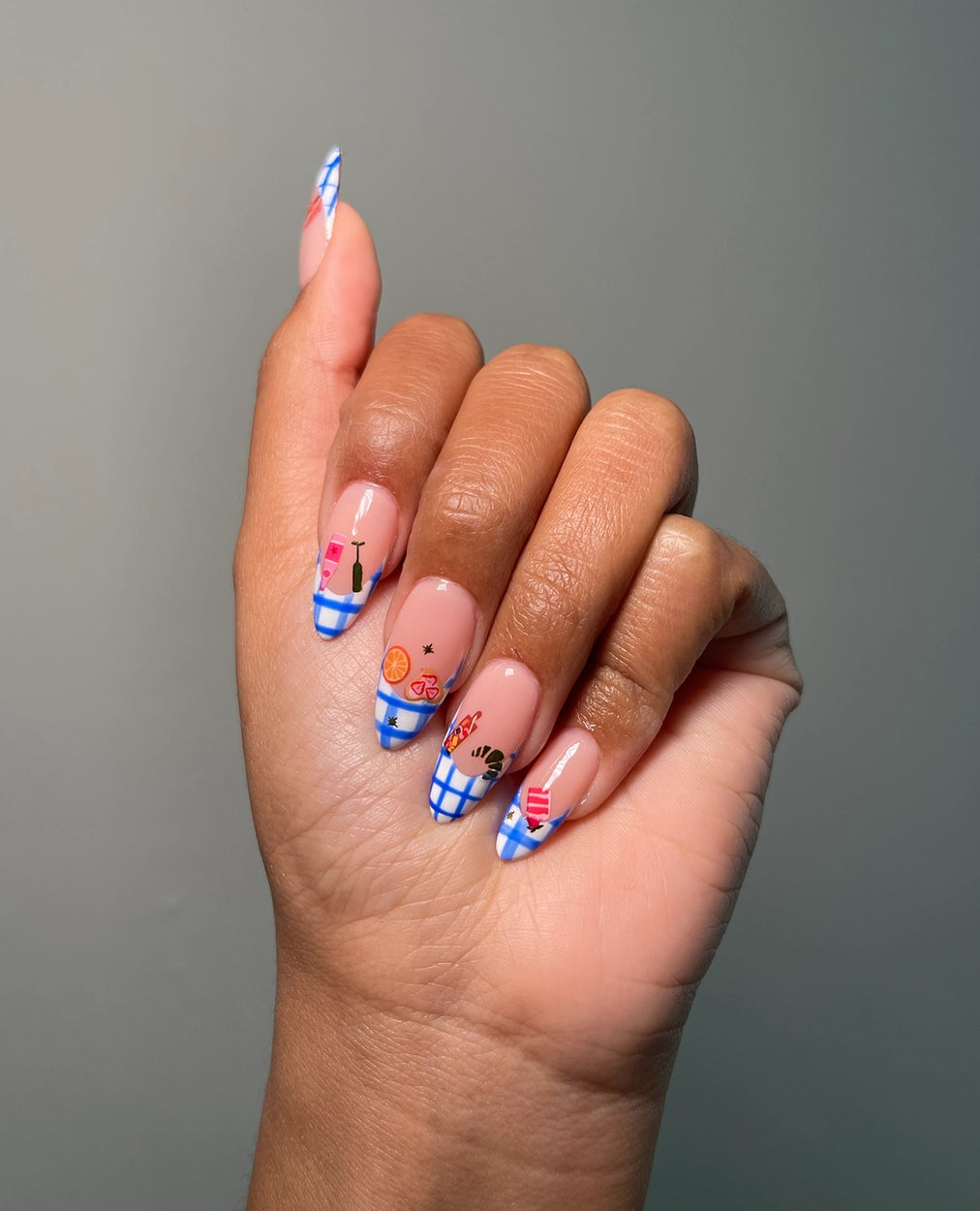 Nail Art Stickers-Paris Picnic